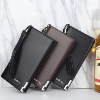 Men Long Wallet – Premium Money Bag for Men with Zipper & Large Capacity