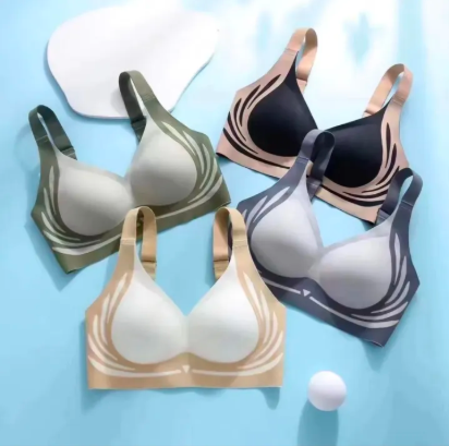 Imported Premium Soft Stretch Comfortable Push Up Sports Bra Women One Piece