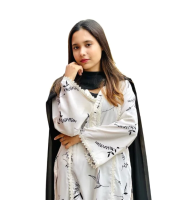 Long Georgette Kurti New Exclusive Designer Tunic for Stylish Women & Girls