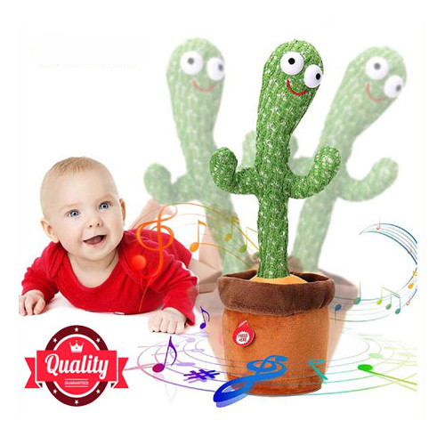 Dancing talking cactus toy