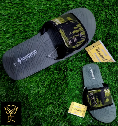 Men’s Casual Sandals Adjustable Rubber Slides Slipper Lightweight Comfortable Home Sandal