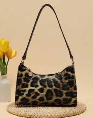 Animal Print Women’s Underarm Bag Leopard Snake Print Fashion Shoulder Bag 2025